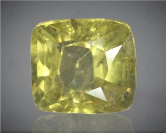 Natural Yellow  Sapphire Certified  2.84CTS-10098