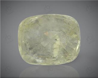 Natural Unheated & Untreated Yellow Sapphire  6.32  CTS.  (  76080  DIN  )