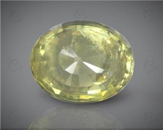  Natural Heated &Treated Yellow  Sapphire Pokhraj 3.39CTS-2384