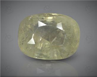 Natural Yellow  Sapphire Certified  5CTS-10431