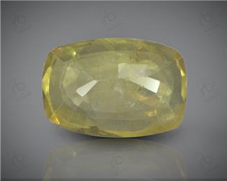  Heated  & Treated Natural Certified Yellow Sapphire 3.26 cts. ( 67173 )