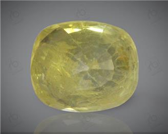 Yellow Sapphire Heated Treated Natural Certified 3.19 cts. ( 67177 )
