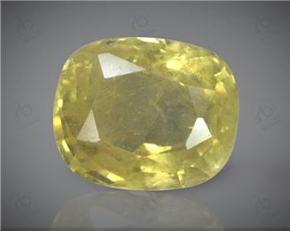 Yellow Sapphire Heated Treated Natural Certified 3.19 cts. ( 67177 )