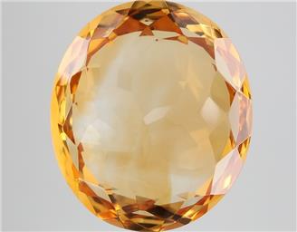 Natural Yellow Citrine Certified 9.43CTS-123004