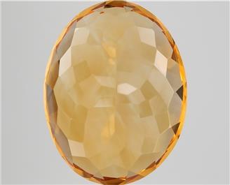 Natural Yellow Citrine Certified 9.25CTS-123041