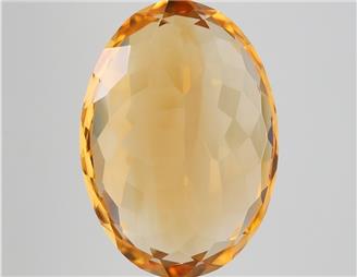 Natural Yellow Citrine Certified 8CTS-123032