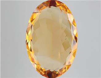 Natural Yellow Citrine Certified 7.35CTS-123046