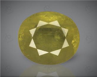 Natural Yellow Sapphire Certified (AF) 7.52CTS-56742