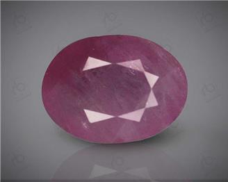 Natural Ruby (OH) Certified  5.12CTS-58834