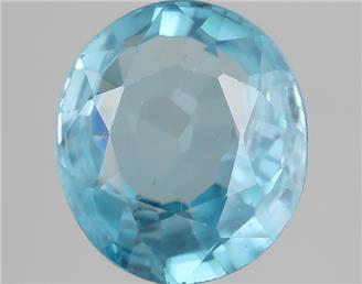 Natural Blue Zircon 4.26CTS-124265