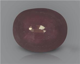 Natural Ruby (manik) Heated Treated Certified 3.92 CTS... ( 44002 )