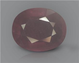 Natural Ruby (manik) Heated Treated Certified 3.92 CTS... ( 44002 )