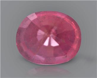 Natural Ruby (Manik) Heated Treated Certified 2.56 CTS... ( 80419 )