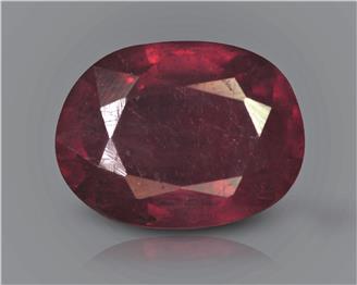 Natural Ruby (manik) Heated Treated Certified 3.17 carats -88535