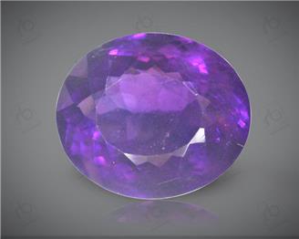 Natural Amethyst Certified  15.1CTS-8637