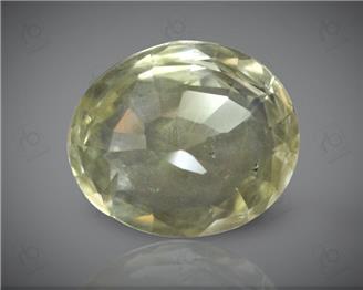 Natural Unheated & Untreated Certified Yellow Sapphire 5.04CTS-5984