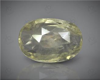 Natural Yellow  Sapphire Certified 4.34CTS-17246