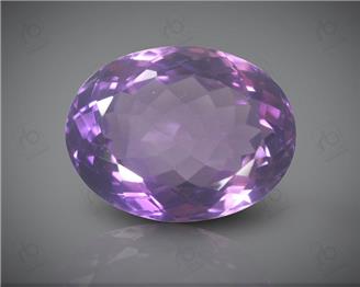Natural Amethyst Certified  10.91CTS-38895