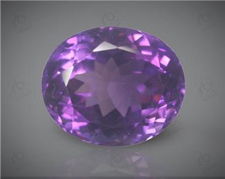 Natural Amethyst Certified  9.88CTS-38896