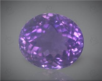 Natural Amethyst Certified  12.22CTS-38915