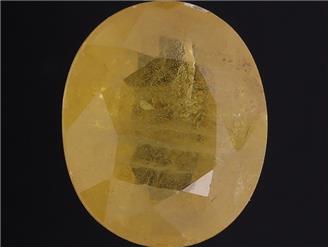 Natural Yellow Sapphire (AF) Certified 6.25CTS-125489