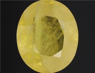 Natural Yellow Sapphire (AF) Certified 6.42CTS-125470