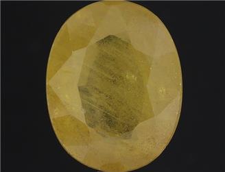 Natural Yellow Sapphire (AF) Certified 4.99CTS-122249