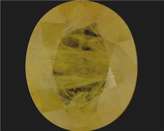 Natural Yellow Sapphire (AF) Certified 4.17CTS-122271