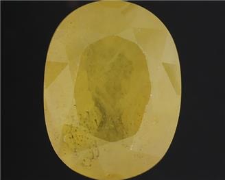 Natural Yellow Sapphire (AF) Certified 4.2CTS-122336