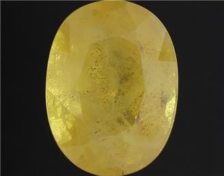 Natural Yellow Sapphire (AF) Certified 4.14CTS-122324