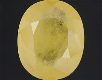 Natural Yellow Sapphire (AF) Certified 4.15CTS-122292