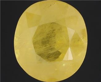 Natural Yellow Sapphire (AF) Certified 7.9CTS-125450