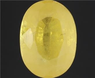 Natural Yellow Sapphire (AF) Certified 4.26CTS-125414