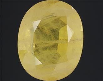 Natural Yellow Sapphire (AF) Certified 4CTS-122318