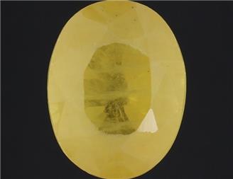 Natural Yellow Sapphire (AF) Certified 4.22CTS-125352