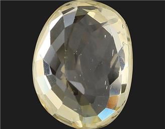 Natural Yellow Sapphire Certified (SK) 2.91CTS-123696