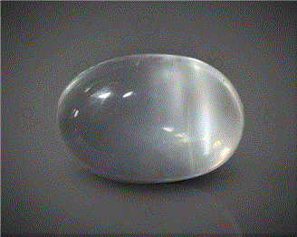 Natural Moonstone Cat's eye Certified  6.5CTS-11283