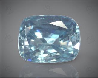Natural Blue Zircon   6.37CTS-35680