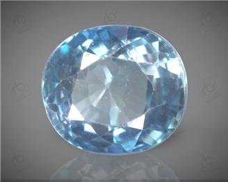 Natural Blue Zircon   5.32CTS-35707