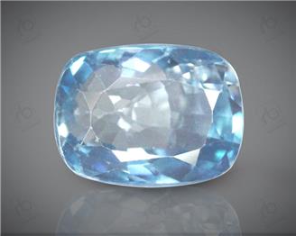 Natural Blue Zircon   5.75CTS-35708