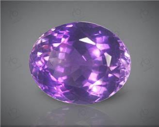 Natural Amethyst Certified  9.51CTS-39072