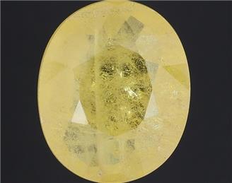 Natural Yellow Sapphire (AF) Certified 4.4CTS-122222