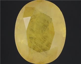 Natural Yellow Sapphire (AF) Certified 4.79CTS-122283