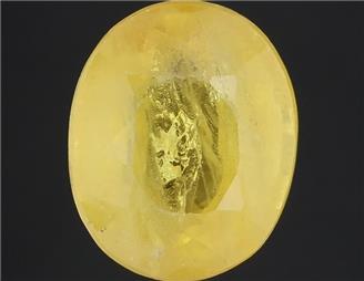 Natural Yellow Sapphire (AF) Certified 4.62CTS-125389