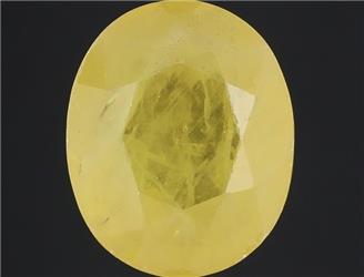 Natural Yellow Sapphire (AF) Certified 4.72CTS-125424