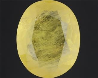Natural Yellow Sapphire (AF) Certified 4.31CTS-125493