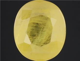 Natural Yellow Sapphire (AF) Certified 4.25CTS-125477