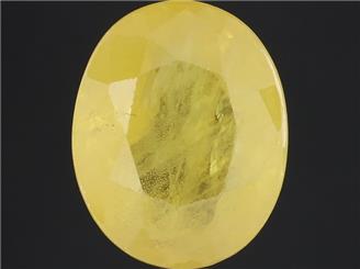 Natural Yellow Sapphire (AF) Certified 4.45CTS-125411