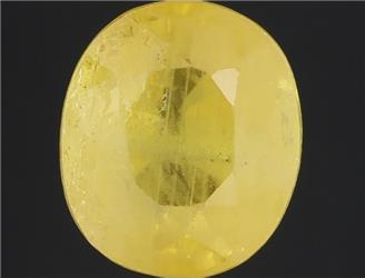 Natural Yellow Sapphire (AF) Certified 4.15CTS-125404
