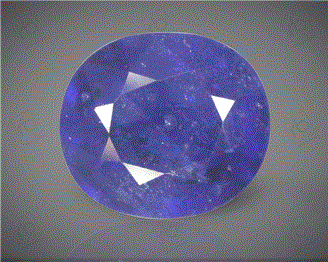 Natural Blue Sapphire Heated & Treated  6.69 cts ( 12233 )